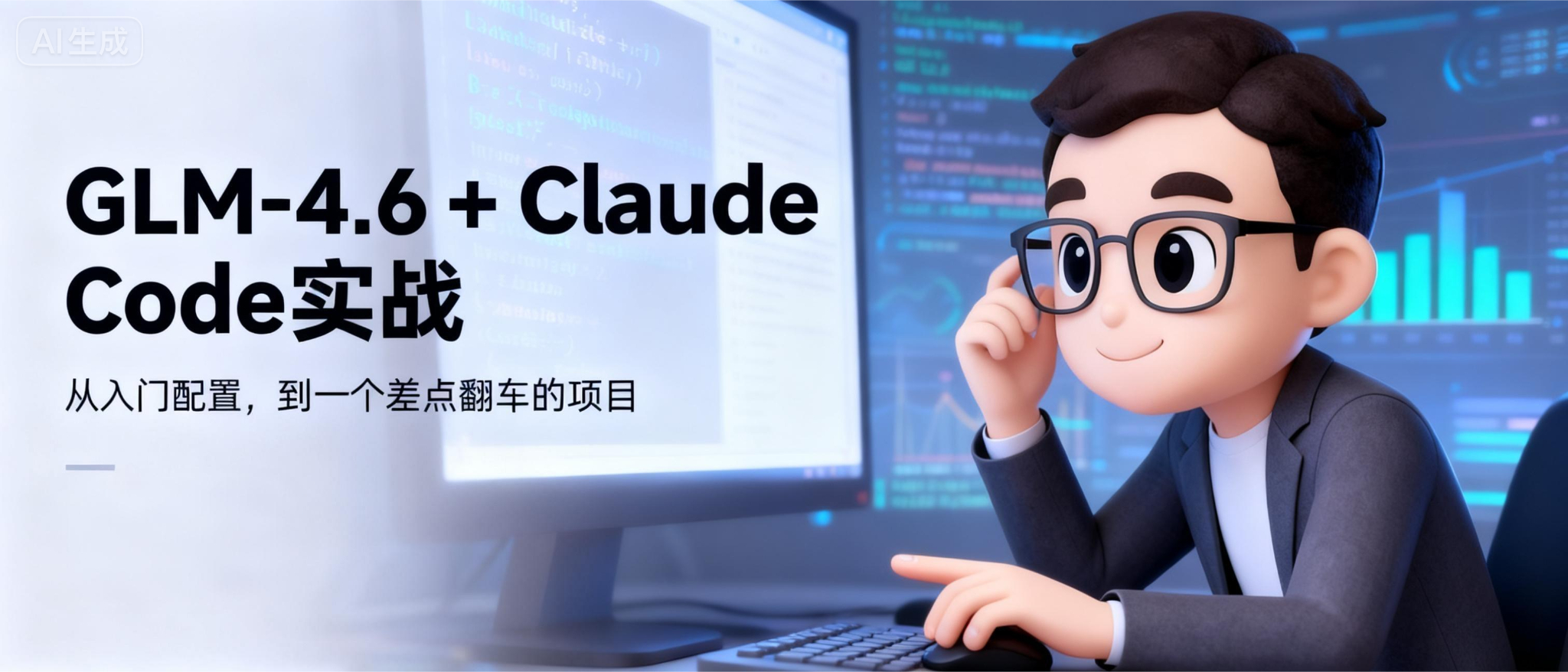 GLM-4.6 + Claude Code实战：从入门配置，到一个差点翻车的项目